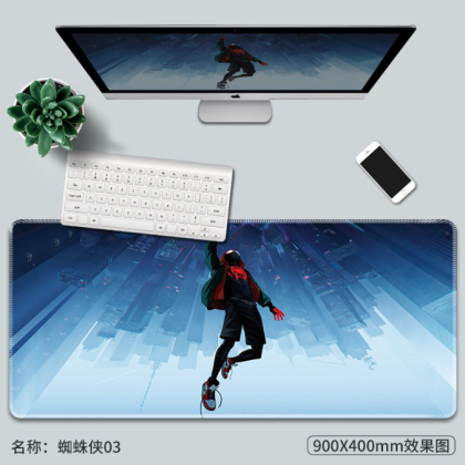 Superhero Vibe on Desk! Spider-Man Marvel Printed Extra-Thick & Extra-Large Mouse Pad – No More Slipping!