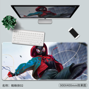 Marvel Spider-Man Anime Print Mouse Pad: Extra-Thick for Wrist Comfort, Extra-Large for Smooth Gaming/Work!