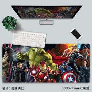 No More Slipping/Tired Wrists! Spider-Man Marvel Anime Printed Extra-Thick & Extra-Large Mouse Pad