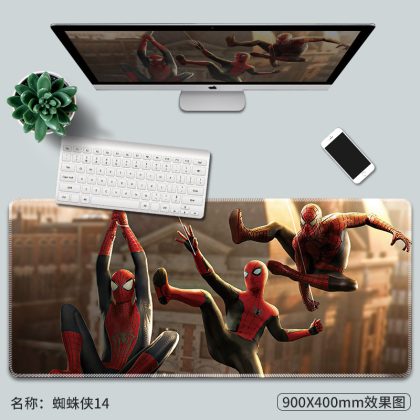 Don’t Miss! Marvel Spider-Man Anime Mouse Pad – Extra-Thick for Cozy Wrists, Extra-Large for Easy Moves!