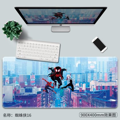 Grab It Fast! Marvel Spider-Man Anime Printed Mouse Pad – Extra-Thick for Cozy Wrists, Extra-Large for Smooth Use!