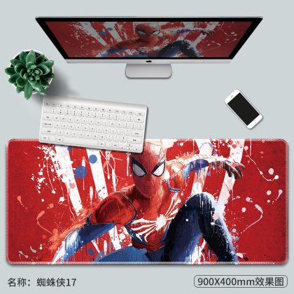 Must-Have for Marvel Fans! Spider-Man Anime Printed Mouse Pad – Extra-Thick & Large for Cozy, Smooth Use!
