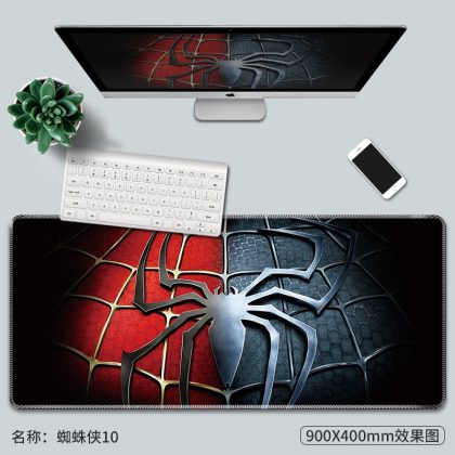No More Wrist Tiredness! Spider-Man Marvel Extra-Thick & Extra-Large Anime Mouse Pad for All Scenarios
