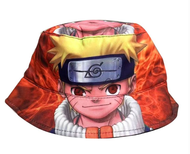 Naruto Uzumaki Naruto Printed Fisherman Hat - Anime Fisherman Hat