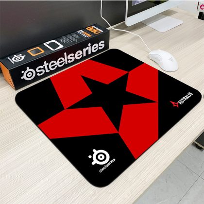 SteelSeries x Astralis Esports Gaming Mouse Pad - Large Size 4mm/6mm Thick Smooth Fine Surface for PUBG & Competitive Gaming​