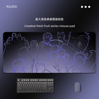 Naruto Anime Mouse Pad – Extra-Large, Thickened & Gradient Print! Must-Have for Shinobi Fans!