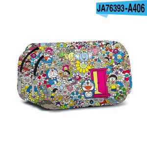 Doraemon Double-Layer 3D-Printed Pencil Case – Cute Cartoon Stationery Bag, Large-Capacity Pen Organizer for Elementary & Middle-School Students