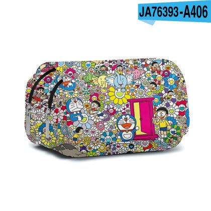Doraemon Double-Layer 3D-Printed Pencil Case – Cute Cartoon Stationery Bag, Large-Capacity Pen Organizer for Elementary & Middle-School Students