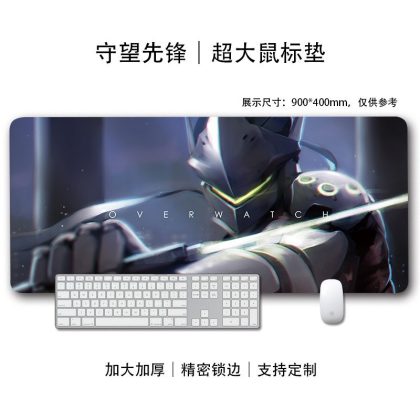 Overwatch Genji Oversized Gaming Mouse Pad - Large Desk Mat for Office & Gaming