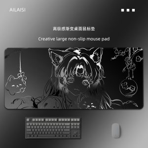 Premium Official Sailor Moon XXL Gaming Mouse Pad - Vibrant Gradient Print, Extra Thick Comfort, Non-Slip Base for Office & Anime Fans