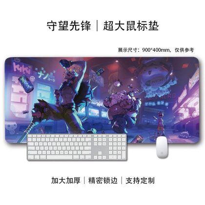 Overwatch Roadhog Extra Large Gaming Mouse Pad Desk Mat, Anime - Themed Keyboard Mat with Precision Lock Edges, Customizable Office Desk Accessory