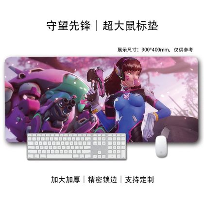 Overwatch D.Va Oversized Gaming Mouse Pad - Large Desk Mat for Office & Gaming