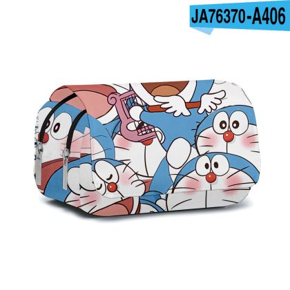 Double zipper layers for neat organization Adorable 3D cartoon design Eco-friendly and non-toxic materials Large space for pens, erasers, and more Recommended age: 6+ Unisex design, perfect for boys and girls