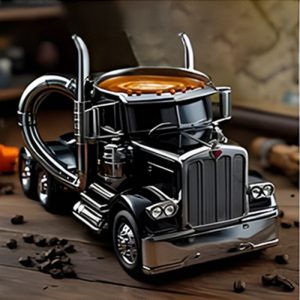 Optimus Prime Semi Truck Coffee Mug Creative Resin Car Mug Desk Decor 16.5x11x17cm
