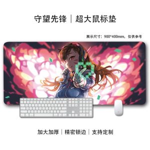 Overwatch D.Va Oversized Gaming Mouse Pad - Large Desk Mat for Office & Gaming