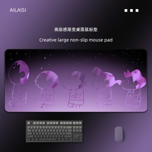 Crayon Shin-chan Anime Mouse Pad – Extra-Large, Thickened with Gradient Print! Must-Have for Shin-chan Fans!