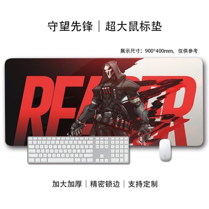 Overwatch Reaper Oversized Gaming Mouse Pad - Large Desk Mat for Office & Gaming