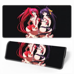 Oversized Sexy Anime Girls Gaming Mouse Pad - Lock - stitched & Smooth for Esports and Desk Decor