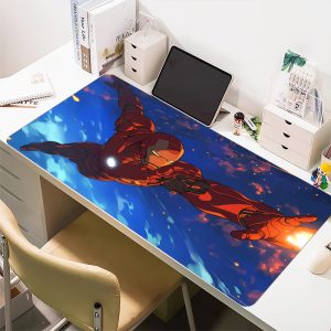 Iron Man Marvel Thruster Blast Extra Large Mouse Pad - Cartoon Gaming & Desk Mat for Superhero Fans | High-Precision, Stylish Desk Pad