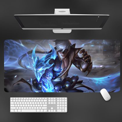 League of Legends Lee Sin Large Gaming Mouse Pad - Ideal for FPS Games & Office Use