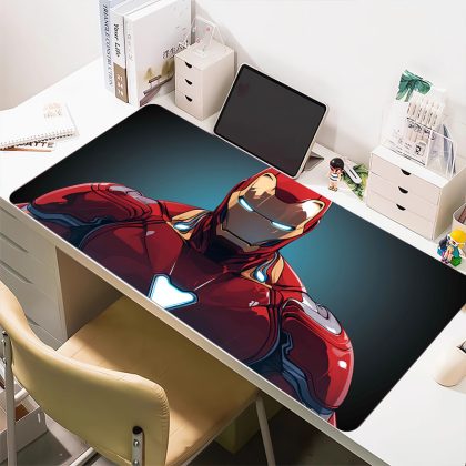 Iron Man Marvel Extra Large Mouse Pad - Cartoon Gaming & Desk Mat for Superhero Fans | High-Precision, Stylish Desk Pad