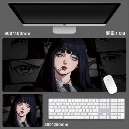 Anime Naruto Hinata Hyuga Extra Large Gaming Mouse Pad | Premium Anime Desk Mat for PC Gamers & Cosplayers | Ergonomic Keyboard Mat with Durable Rubber Base