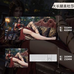 Medusa Extra - Large Gaming Mouse Pad - Beautiful Anime Girl Design for Gamers and Fantasy Enthusiasts