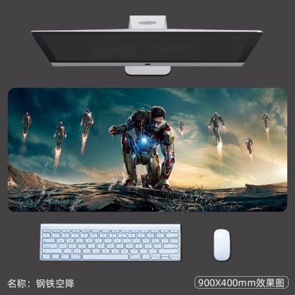 Marvel Iron Man Aerial Drop Extra - Large Gaming Mouse Pad - Great for Gamers and Iron Man Aficionados
