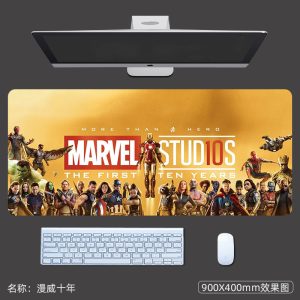 Marvel Studios First Ten Years All - Star Characters Extra - Large Gaming Mouse Pad - Ideal for Gamers and Marvel Buffs Product Details Summary