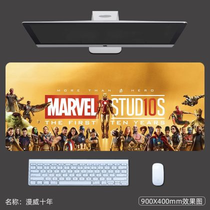 Marvel Studios First Ten Years All - Star Characters Extra - Large Gaming Mouse Pad - Ideal for Gamers and Marvel Buffs Product Details Summary